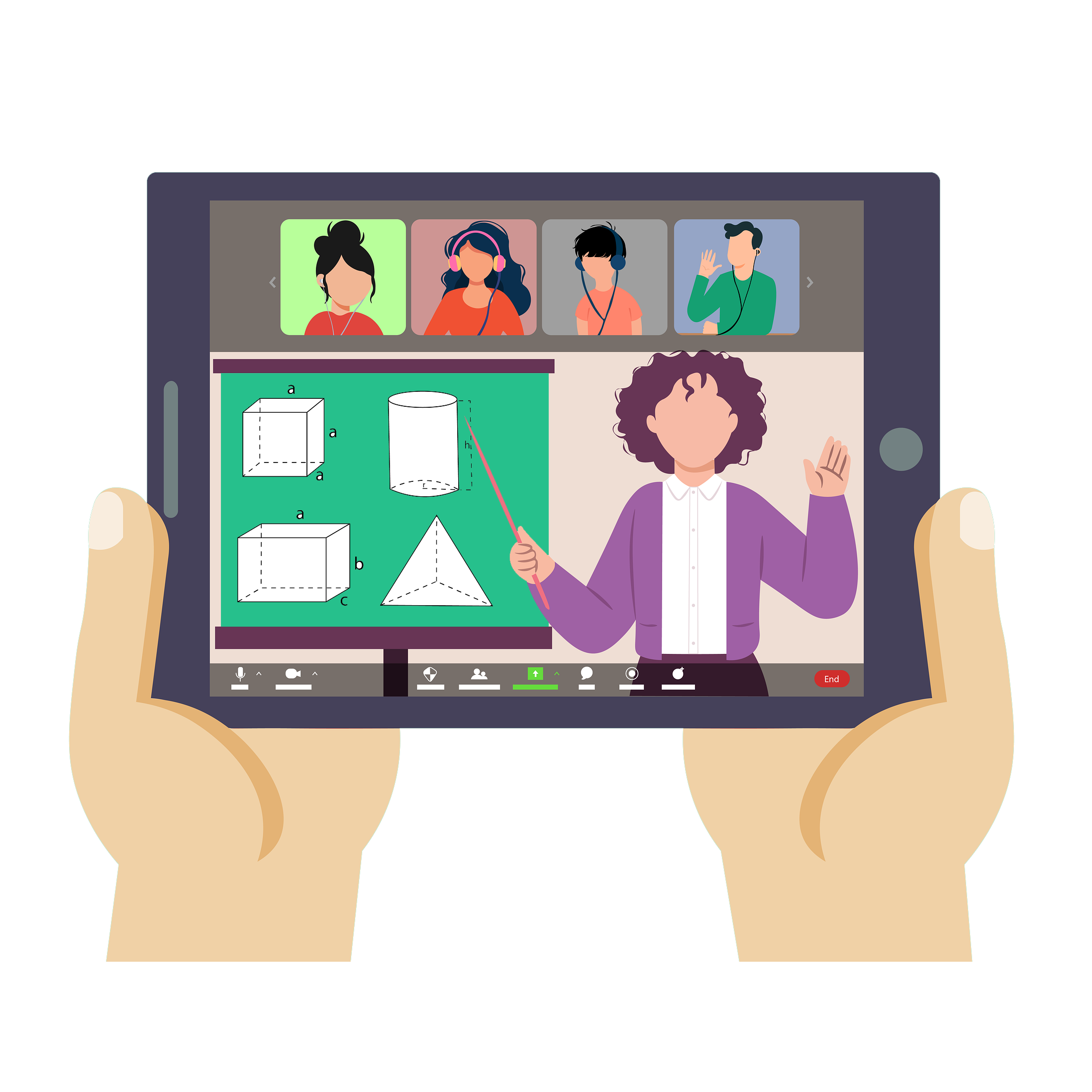 Expert instructor teaching B.Tech students